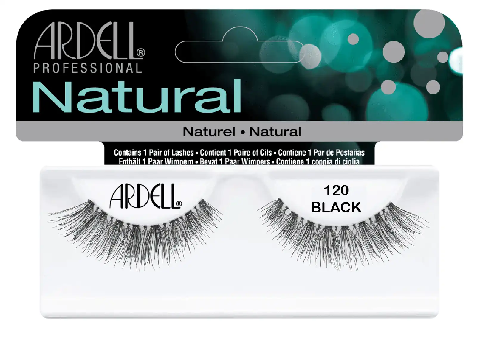 رموش اردل ناتشورال، 120 أسود