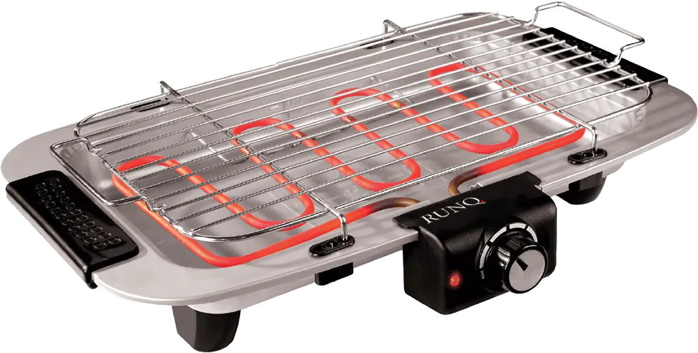 شواية كهربائية رنكيو، 2000 وات، فضي × أسود