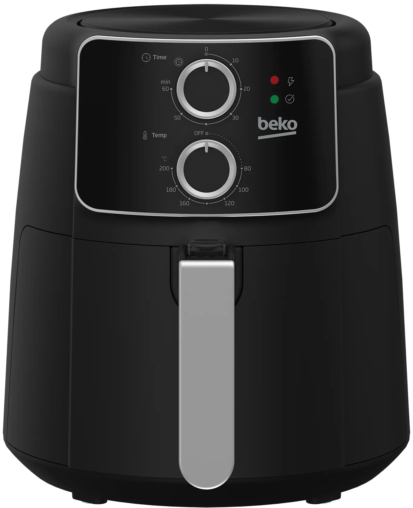 قلاية هوائية بيكو، 1500 وات، 4.7 لتر، أسود، FRL 2242 B