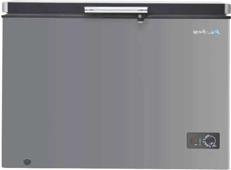 ديب فريزر أفقي وايت ويل المنيوم داخلي، فضي، WCF-345 XAG