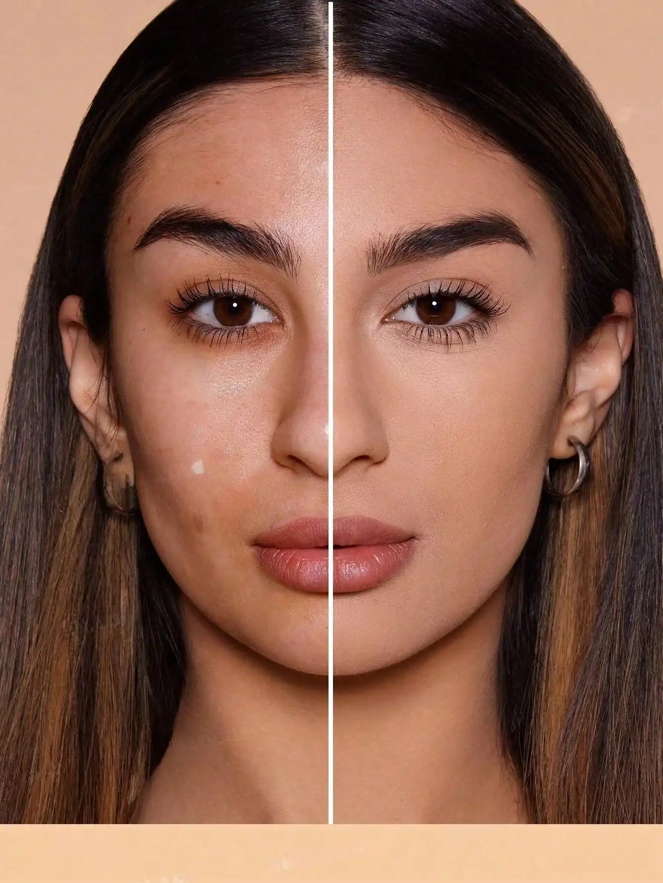 فاونديشن شيجلام سكين فوكس تغطية عالية بودره فاونديشن، ساند