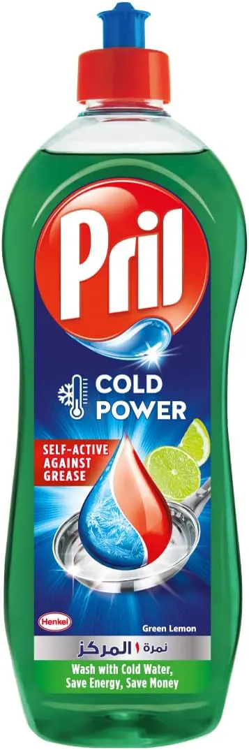 بريل  سائل تنظيف الاطباق ،برائحة الليمون الاخضر، 600 مل