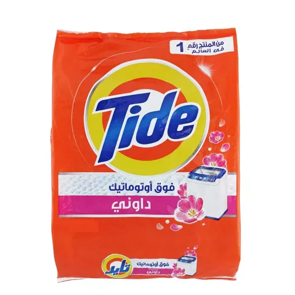 مسحوق تايد للغسالات فوق اوتوماتيك، برائحه داوني، 600 جم