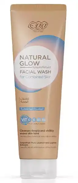 غسول ايفا غسول للبشرة المختلطة اشراقة طبيعية، 100 مل