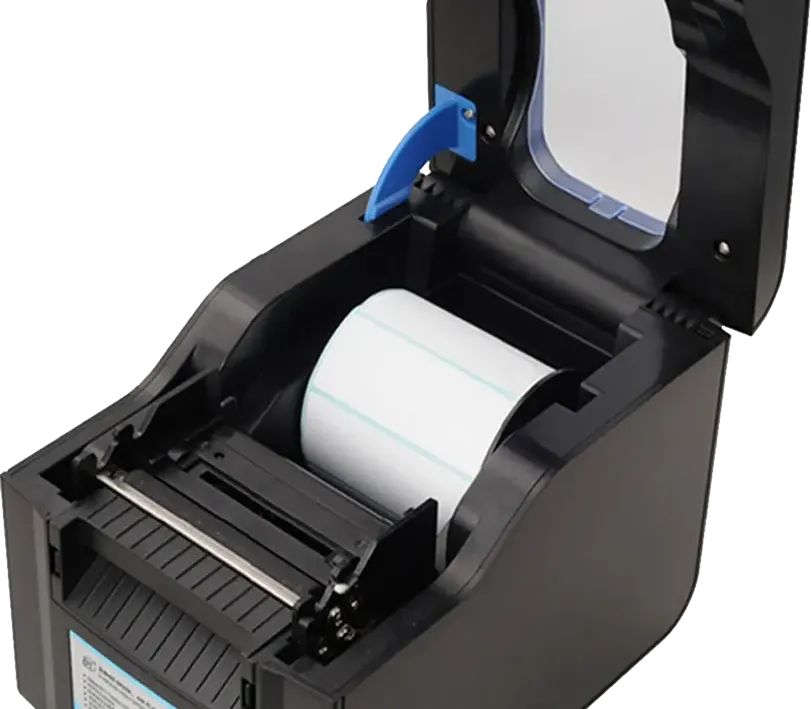 طابعة باركود حرارية اكس برنتر، أحادية اللون، يو اس بي، اسود، XP.370B