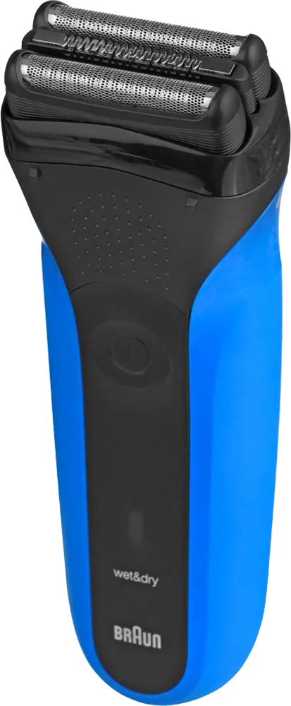 ماكينة حلاقة براون سيريز 3 قابلة للشحن، رطب وجاف، أزرق، 310BT
