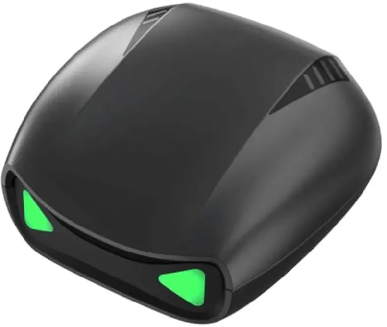 سماعة ايربودز ريتشي اوديو هورنت للالعاب RT12، بلوتوث 5.0، بطارية 300 مللي أمبيير، أسود