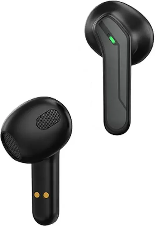 سماعة ايربودز ريتشي اوديو هورنت للالعاب RT12، بلوتوث 5.0، بطارية 300 مللي أمبيير، أسود