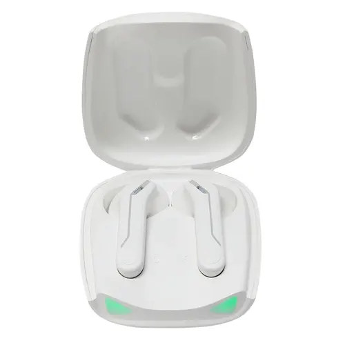 سماعة إيربودز ريتشي اوديو هورنت للالعاب RT12 ، بلوتوث 5.0،بطارية 300 مللي أمبيير،أبيض