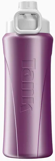 زجاجة مياه رياضية سوبر كول حافظة للبردوة من تانك، 650 مل ، بنفسجي