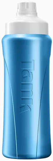 زجاجة مياه رياضية سوبر كول حافظة للبرودة من تانك، 650 مل، أزرق فاتح