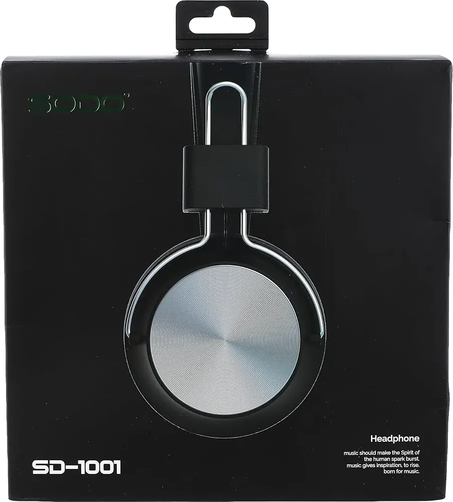 سماعة رأس سودو لاسلكية، رمادي فاتح، SD-1001