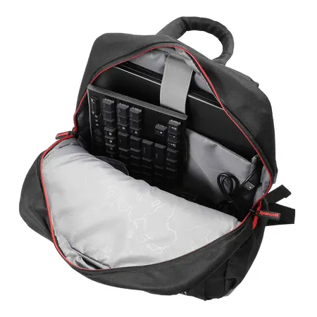 شنطة ظهر لاب توب من ريدراجون، مقاومة للماء ،أسود ،GB-93