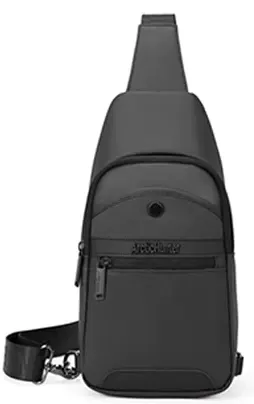 شنطة كروس صدر من أركتيك هانتر،مقاومة للماء ، أسود،  XB13001