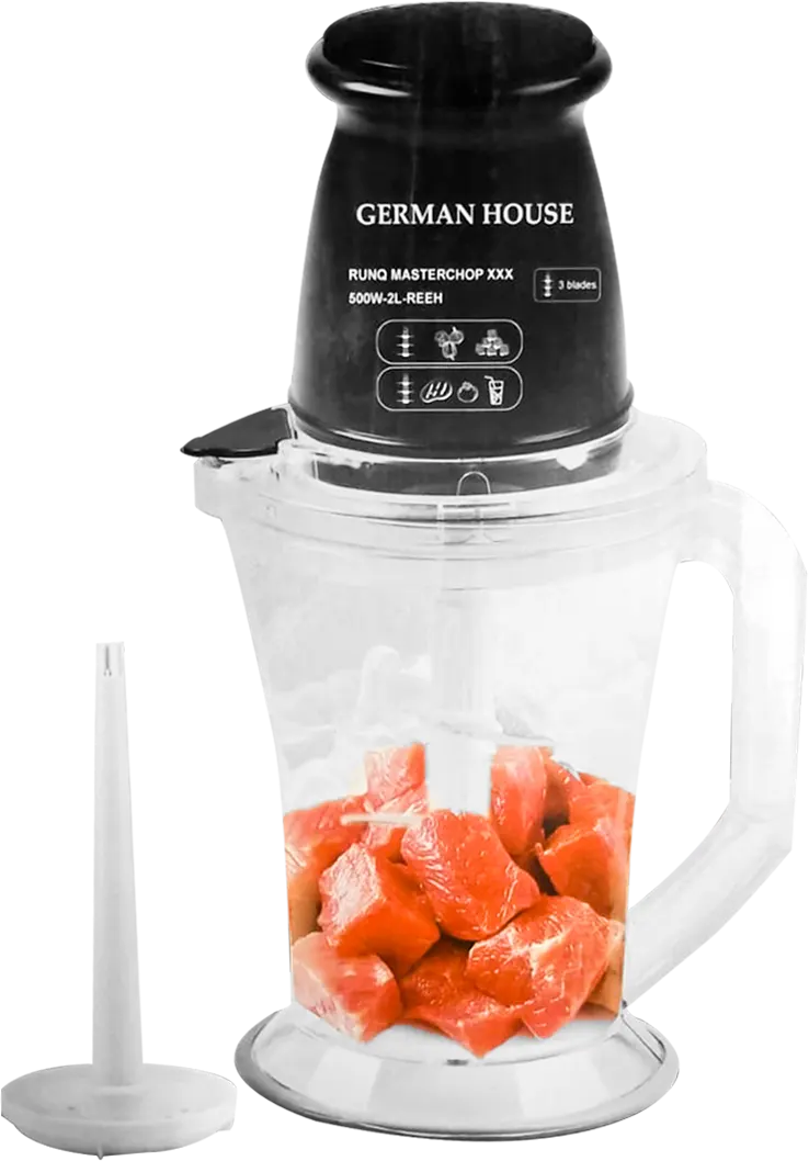 كبة كهربائية جيرمان هاوس، 500 وات، 2 لتر، أسود، MO-500W-RREH