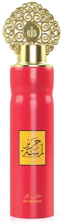 معطر جو سبراي من عربيات ، برائحه لمسة حرير،300 مل ،أحمر