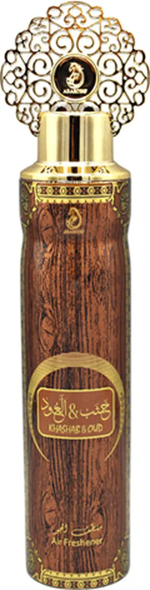 معطر جو سبراي من عربيات ، برائحه الخشب والعود،300 مل ،بني