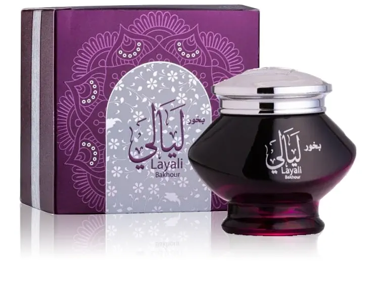 رقائق بخور من الماس ليالي ، يتكون من الأخشاب الزيوت الشرقية الزعفران الصندل ، 40 جم