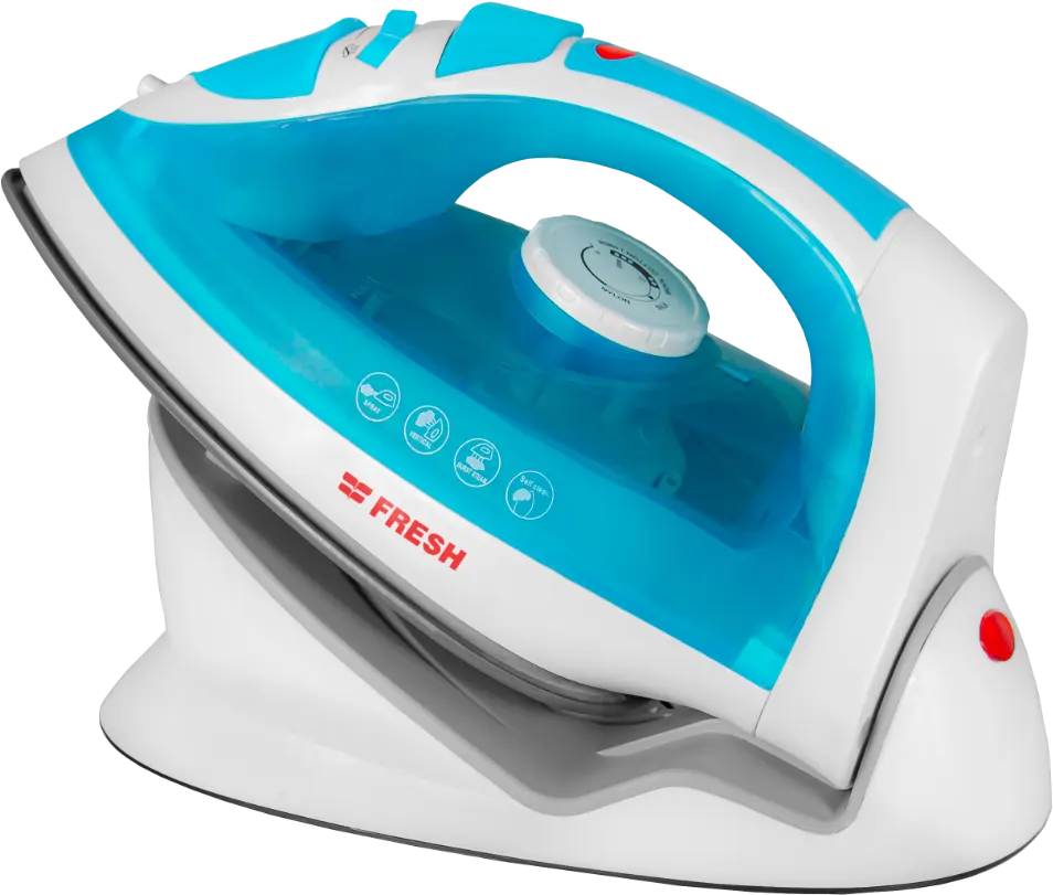 مكواة بخار فريش، 2200 وات، لاسلكية، قاعدة تيفلون، أزرق×أبيض، 500016474