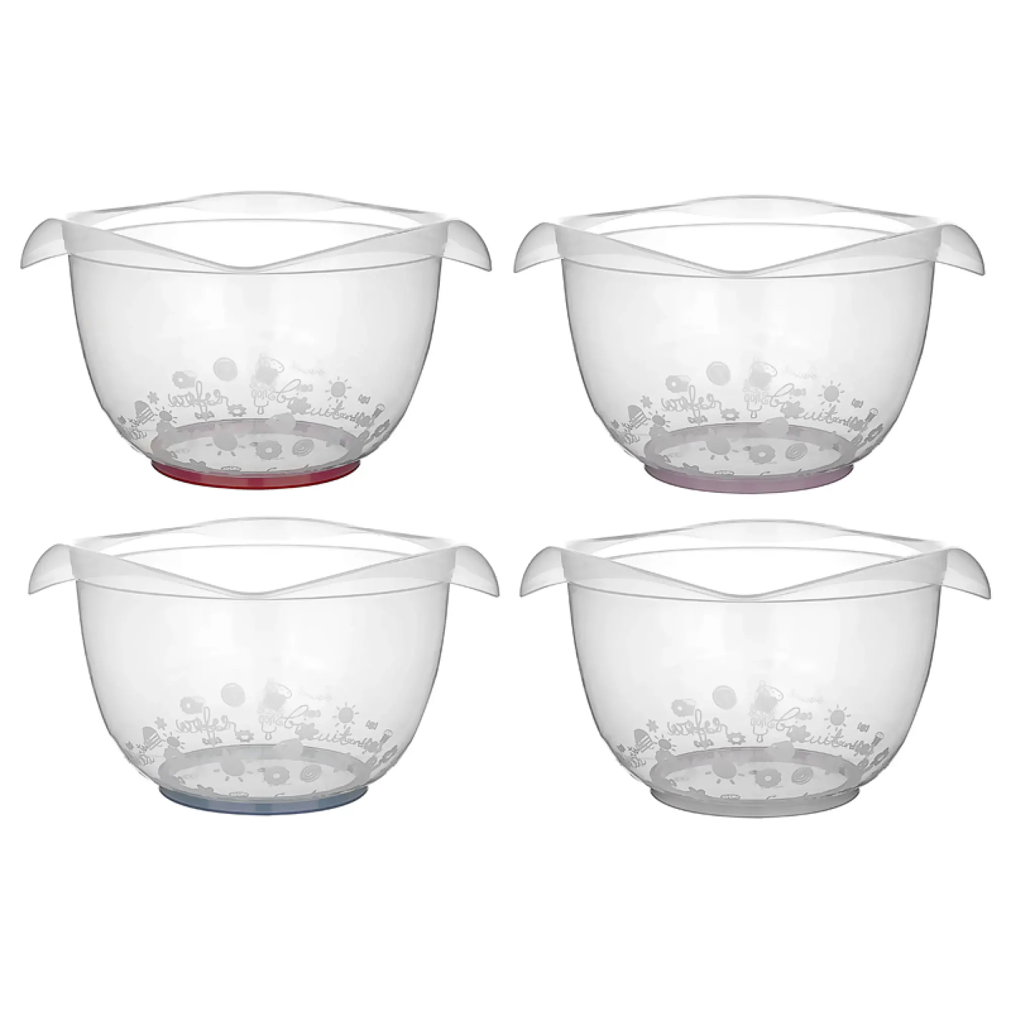 وعاء خلط متعدد الاستخدام ومقاوم للأنزلاق من تيتيز، 3 لتر ،ألوان