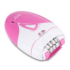 ماكينة إزالة الشعر من كيمي، للاستخدام الجاف، قابلة لإعادة الشحن، بينك، KM-189A