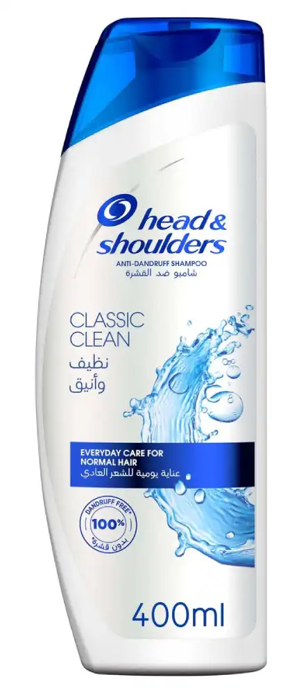 شامبو نظيف وأنيق ضد القشرة من هيد اند شولدرز 400 مل