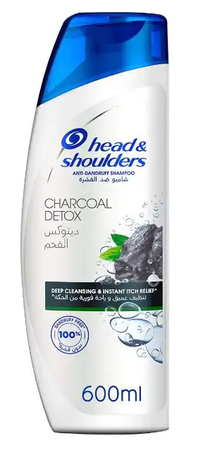 شامبو ضد القشرة ديتوكس الفحم من هيد اند شولدرز 600 مل