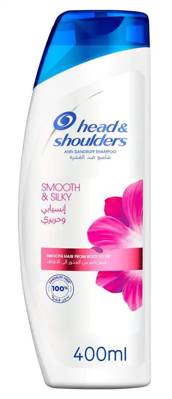 شامبو  إنسيابي وحريري ضد القشرة من هيد اند شولدرز 400 مل