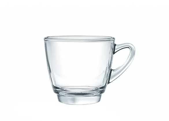 طقم أكواب كابتشينو كينيا من اوشن ، 6 قطع ،شفاف