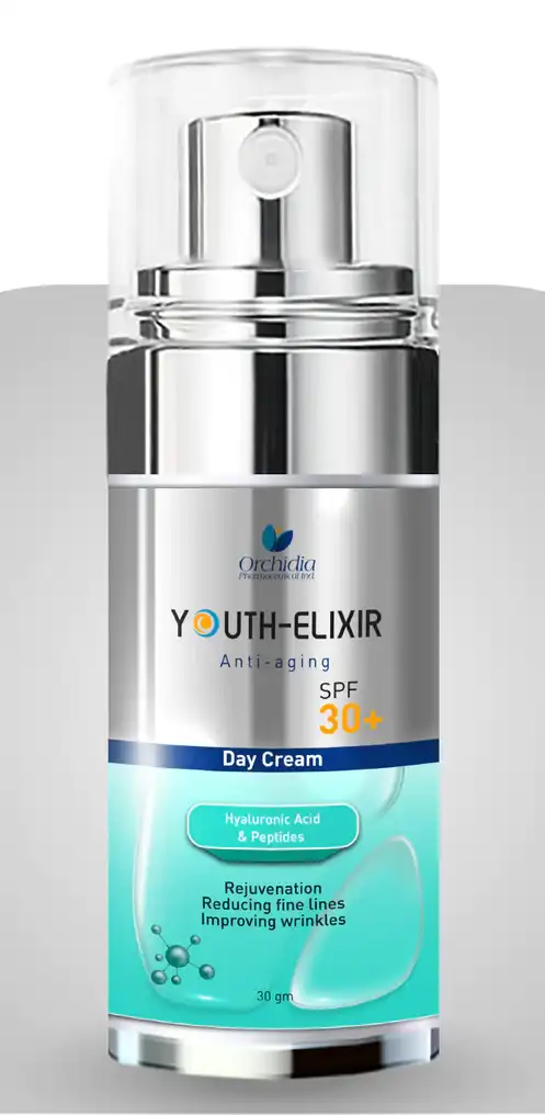 كريم النهار اوركيديا  يوث اليكسير كريم مضاد للشيخوخة بعامل حماية من الشمس 30+ ، 30 جم