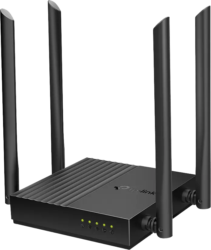 أكسيس بوينت تي بي لينك أرتشر C64، واي فاي، ثنائي النطاق، 4 هوائيات ، أسود، AC1200