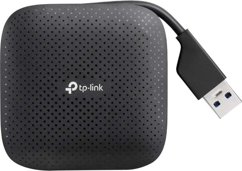 موزع USB تي بي لينك ، 4مخرج، أسود، HUB-UH400