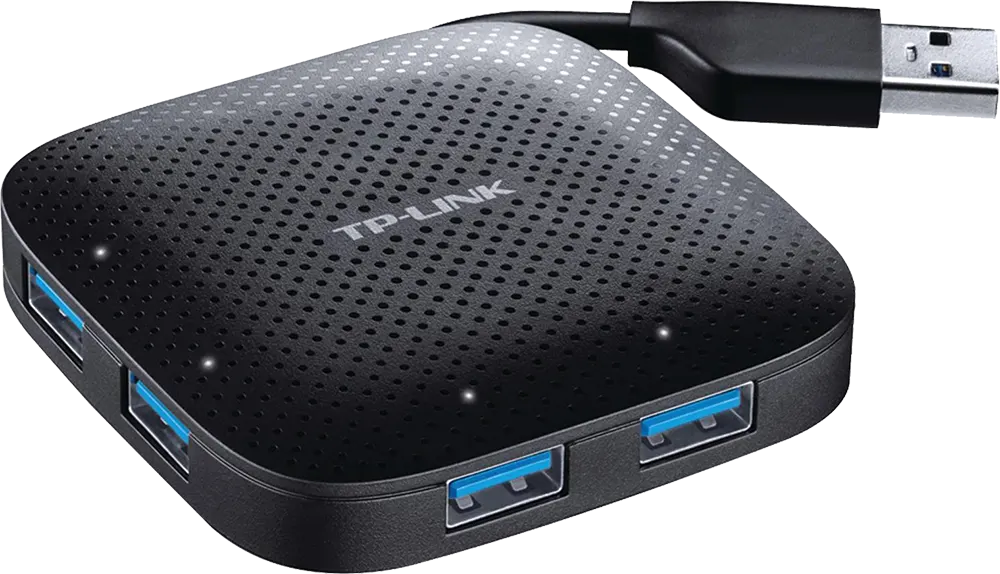 موزع USB تي بي لينك ، 4مخرج، أسود، HUB-UH400