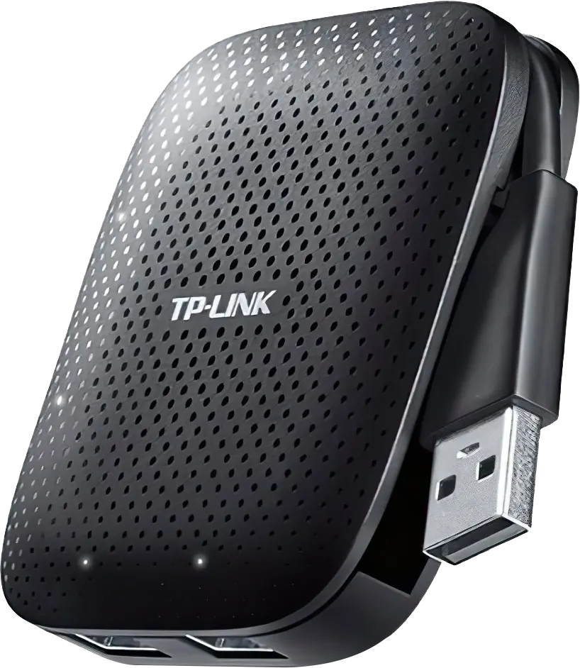 موزع USB تي بي لينك ، 4مخرج، أسود، HUB-UH400