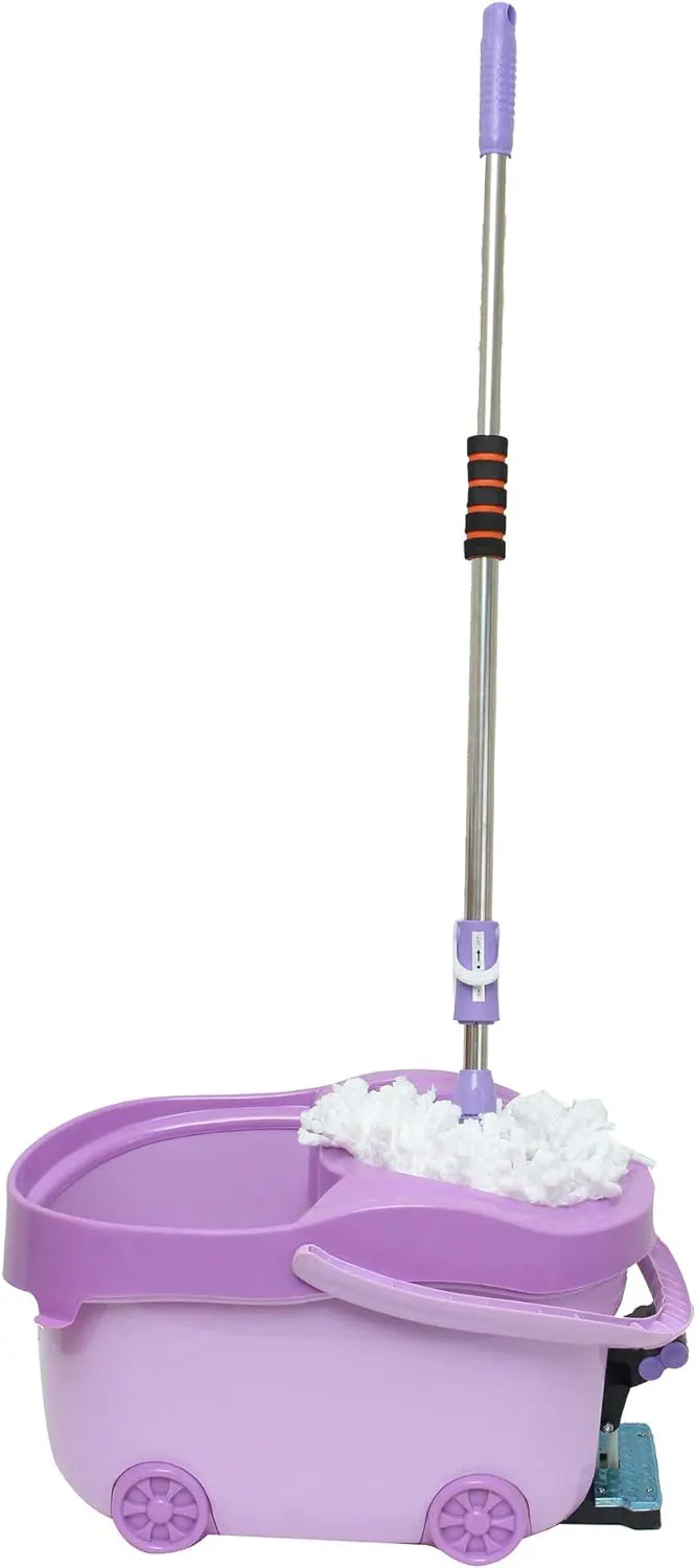 جردل تنظيف أوتوماتيك أستانلس بعجل من الوطنية ، ألوان