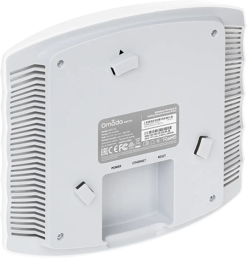 اكسس بوينت تي بي لينك ، سرعة 300 ميجابت ، لاسلكي يعلق في السقف ،أبيض ، EAP115
