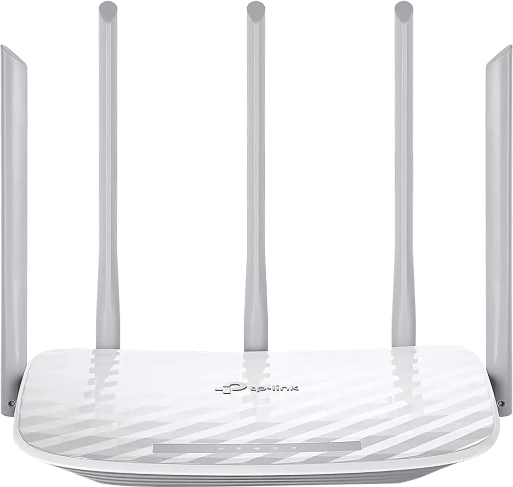 أكسيس بوينت تي بي لينك أرتشر C60، واي فاي، ثنائي النطاق، 5 هوائيات ، أسود، AC1350