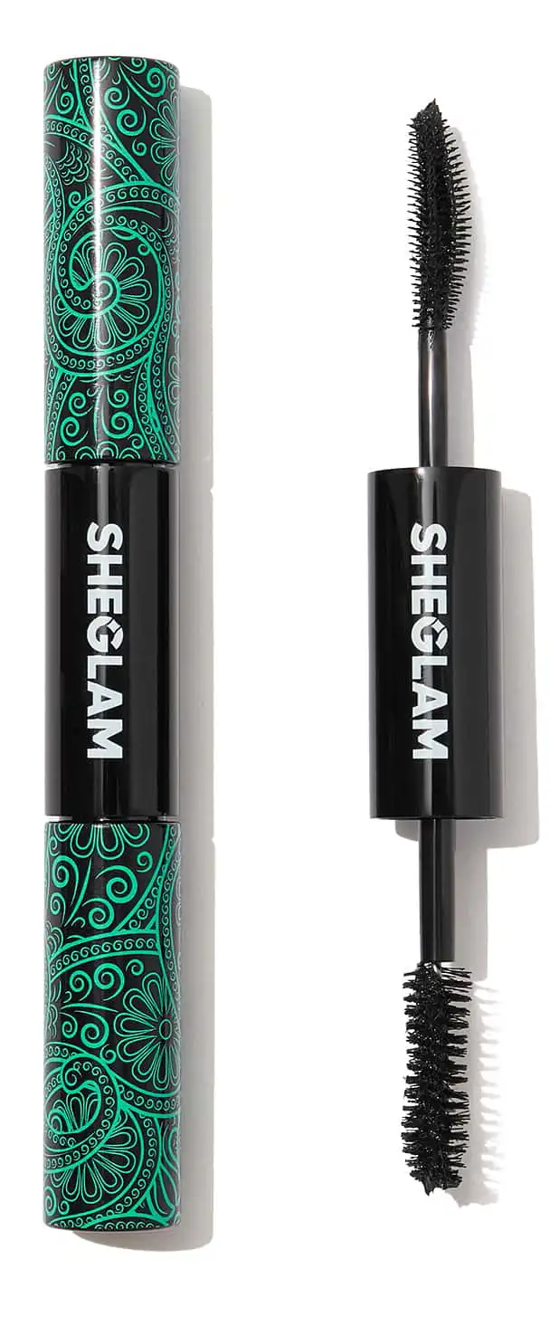 مسكرا شيجلام الكل في واحد للكثافة والطول مقاومة للماء باللون الأسود