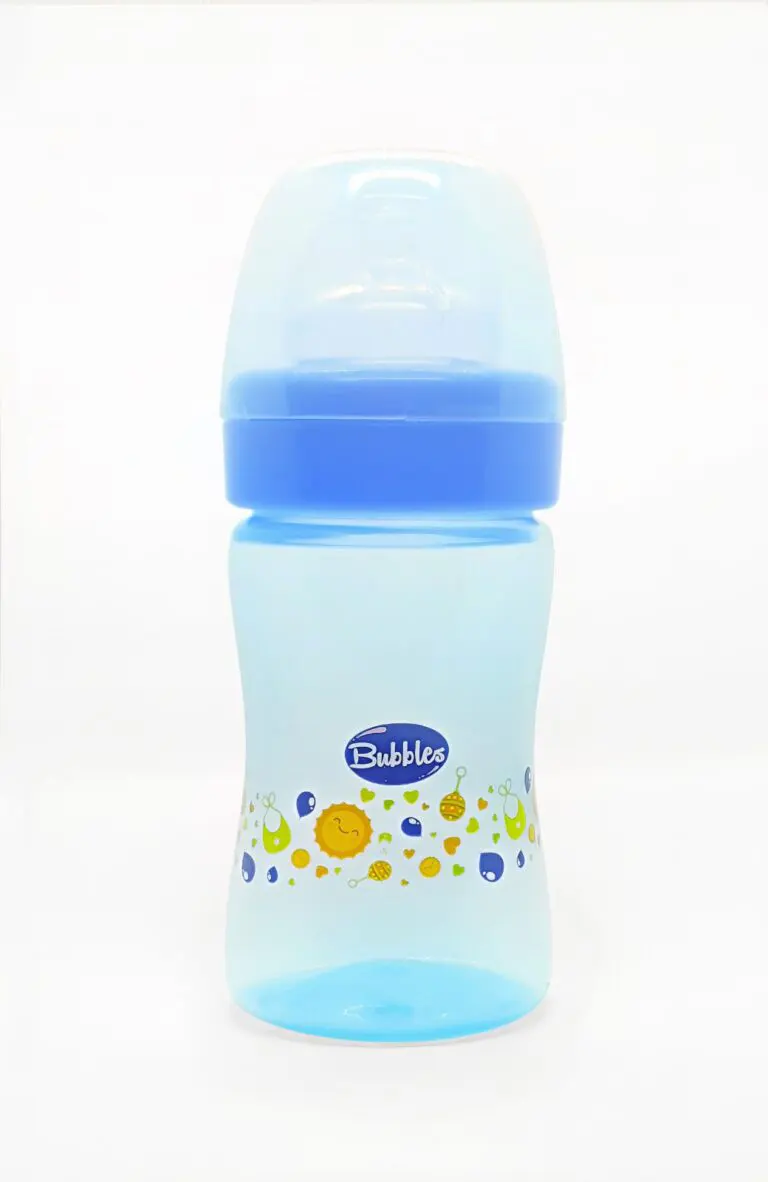 ببرونة كلاسيك للاطفال بدون يد من بابلز ،180 مل، لبني