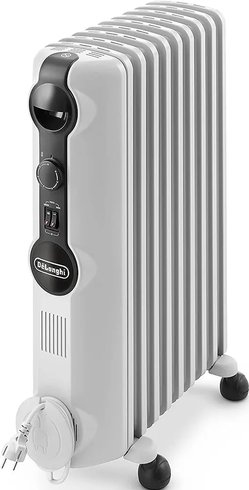 دفاية زيت ديلونجي 7 ريشة، 1500 وات، أبيض، TRRS0715