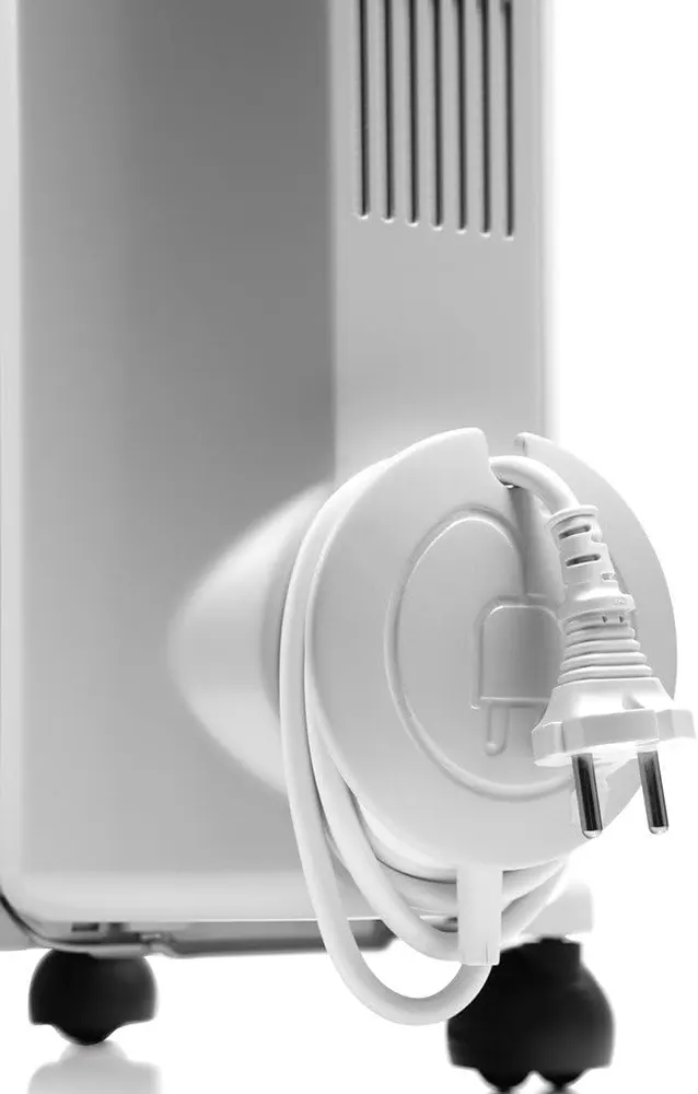 دفاية زيت ديلونجي 7 ريشة، 1500 وات، أبيض، TRRS0715