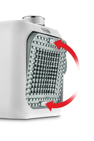 دفاية ديلونجى سيراميك، دفاية مكتب، 360 وات، مروحة، أخصر، HFX10B03.GR