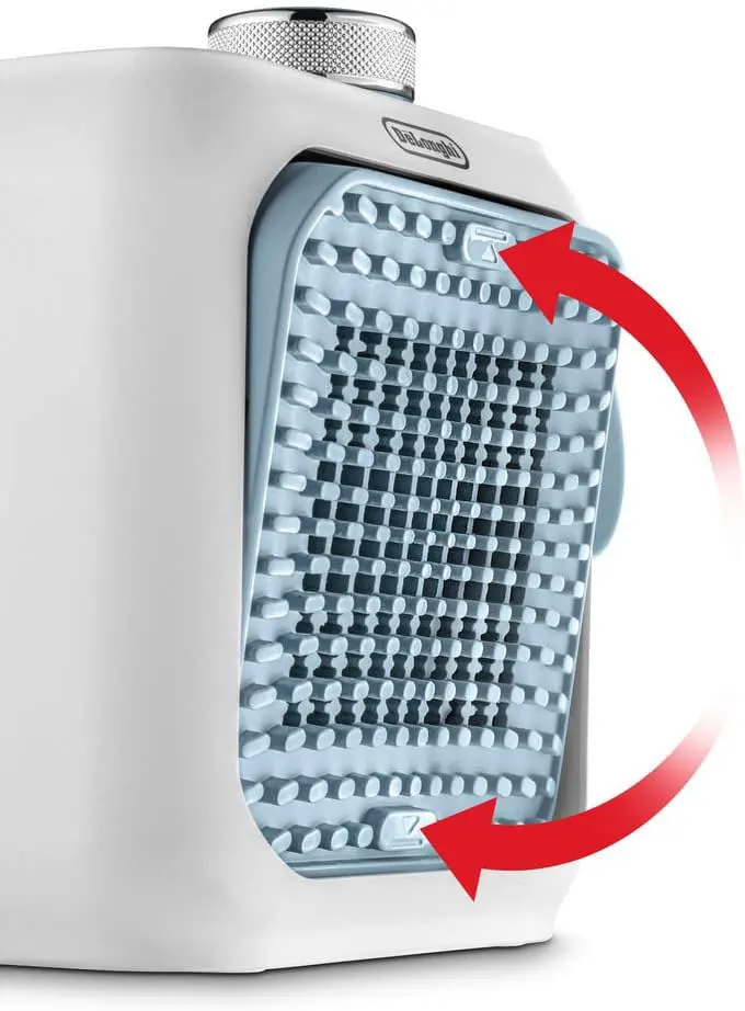 دفاية ديلونجى سيراميك، دفاية مكتب، 360 وات، مروحة، أزرق، HFX10B03.LB