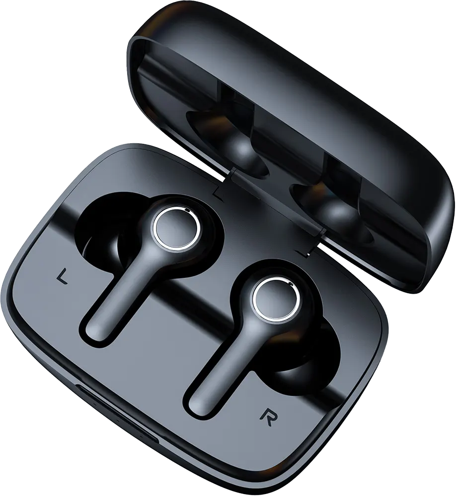 سماعات أذن تشويتك ترو ، بلوتوث 5.2، عمر بطارية 5 ساعات، أسود، BH-T06