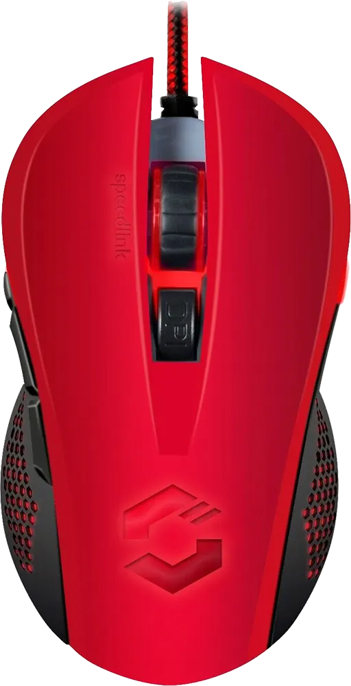 ماوس العاب سلكي سبيد لينك، يو إس بي، أحمر، SL-680008-BKRD