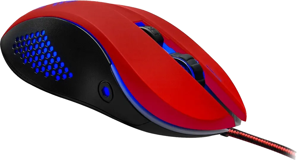 ماوس العاب سلكي سبيد لينك، يو إس بي، أحمر، SL-680008-BKRD