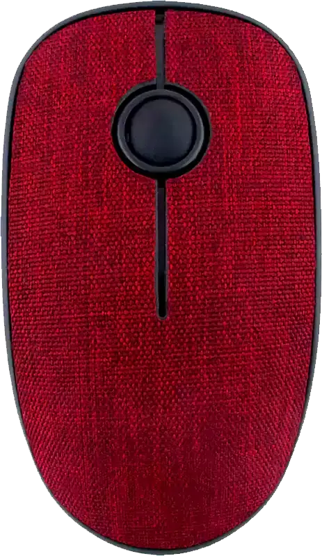 ماوس لاسلكي أيكونز، أحادي النطاق، 1600 DPI، أحمر، WM04R