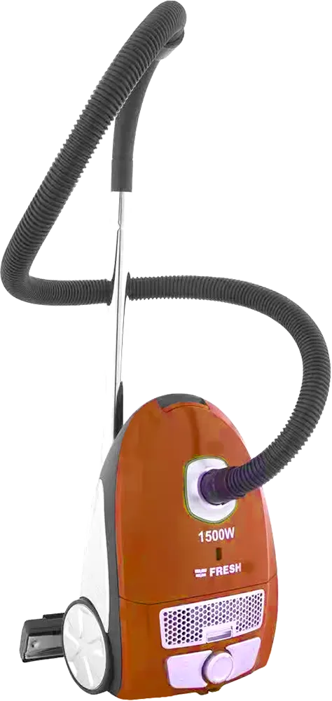 مكنسة كهربائية فريش سبايدر، 1500 وات، فلتر هيبا، برتقالي، FB-1500A