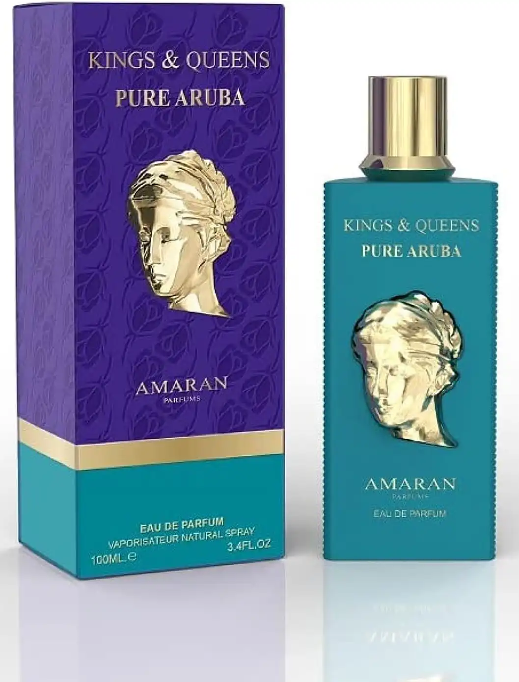 عطر كينجز اند كوينز بيور من اماران للنساء او دي بارفان 100 مل