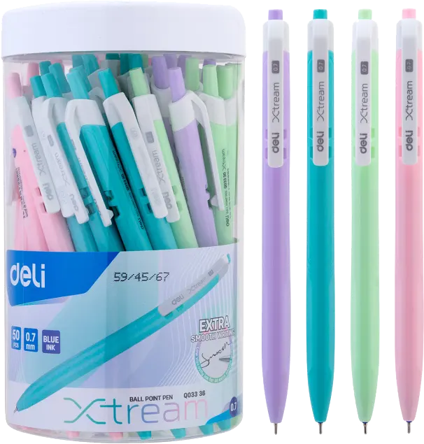 قلم حبر جاف ديلي اكستريم ، 0.7 ملم، حبر أزرق، ألوان متعددة، Q03330